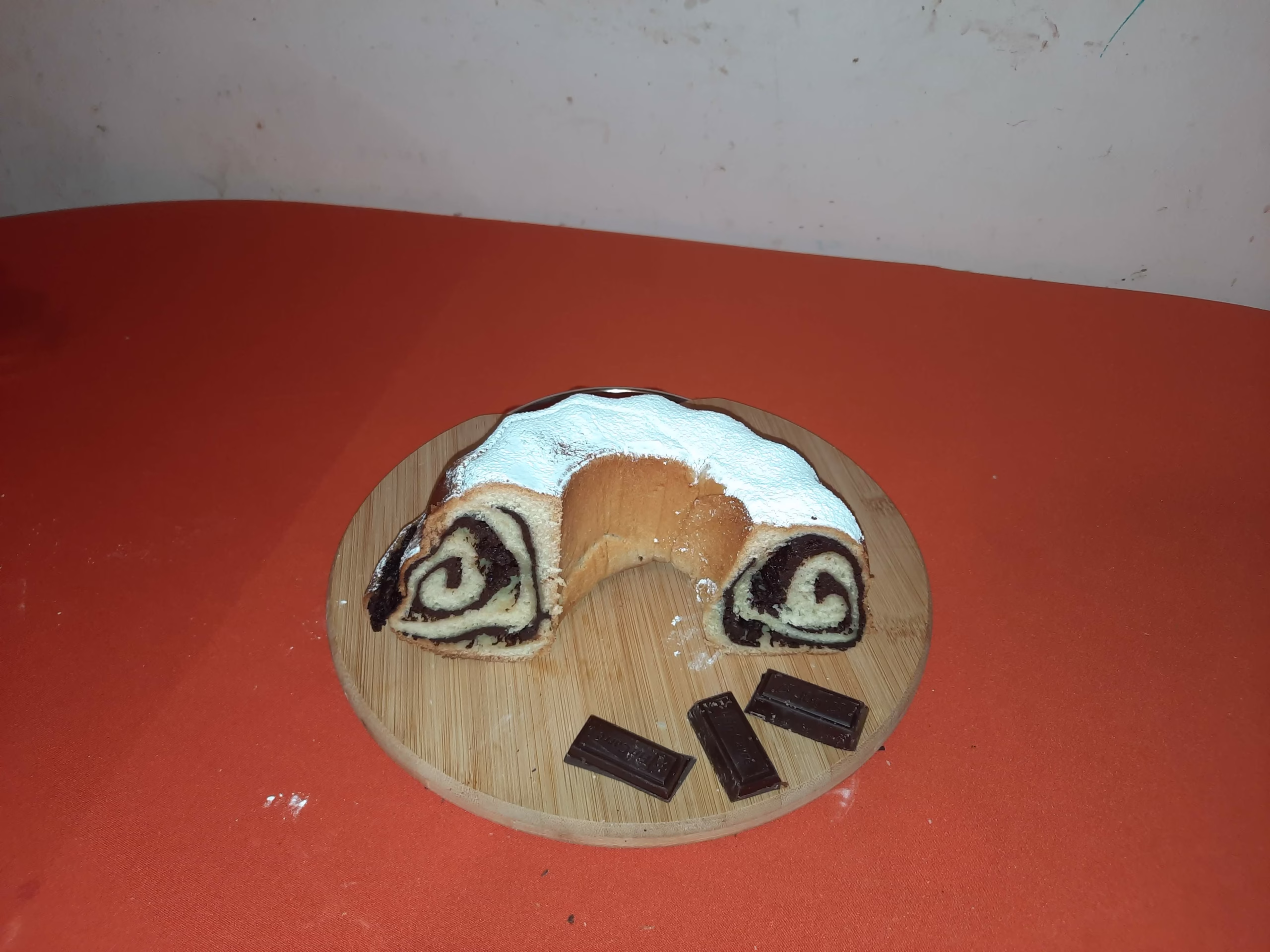 Chocolate Roll Cake - Image 3
