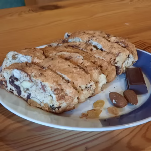 Homemade Friend - Almond, Raisin & Chocolate Biscuits